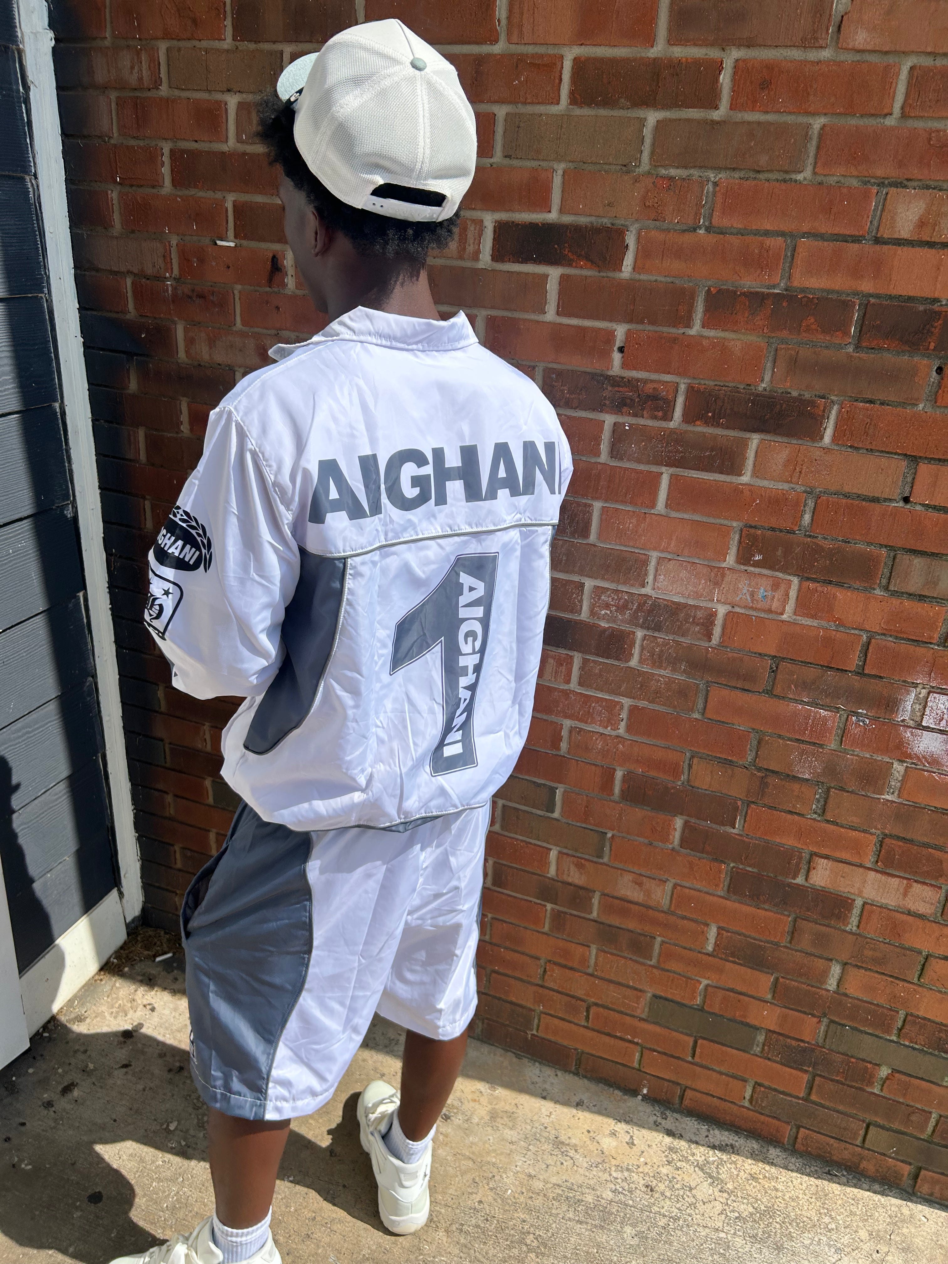 LONG SLEEVE AIGHANI SHORT SET